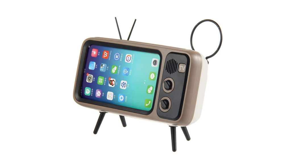 KOBWA Retro TV Phone Stand