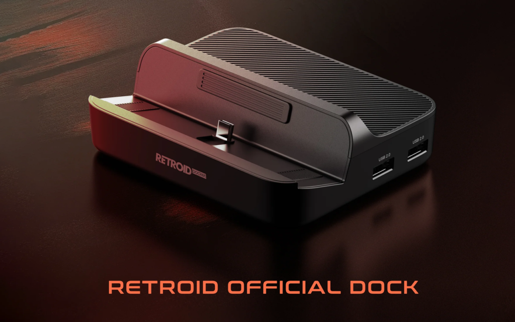 Retroid Launches the New Retroid Official Dock for Pocket 4 Pro