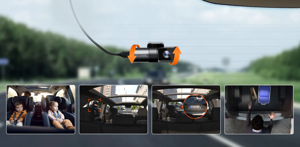 Vantrue N5 is The Best 360 Degree Dash Cam